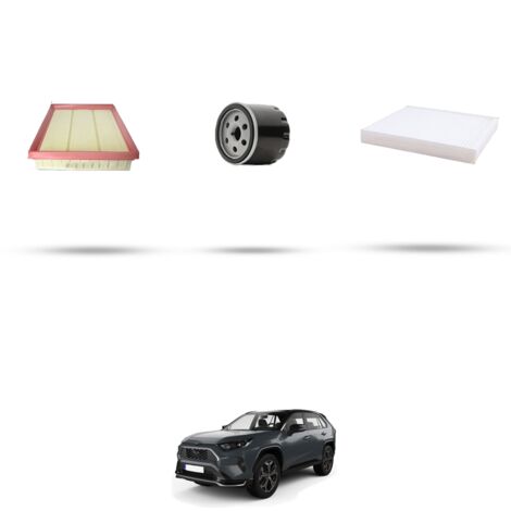 Kit tagliando 3 filtri compatibile con Toyota Rav V 2.5 Hybrid 163Kw Dal 2018 (1/4)