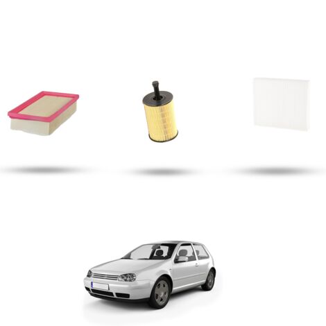 Kit tagliando 3 filtri compatibile con Vw Golf IV (1j1 1j5) R32 177kw Dal 2002 al 2003 (1/4)