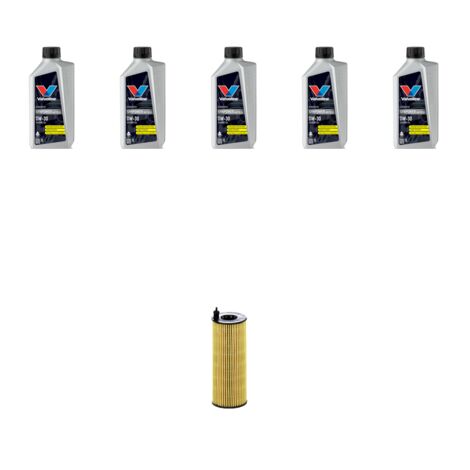 Kit filtro olio e 5L compatibile con Bmw serie 5 (F10, F11, F18) 518d 110kw dal 2014 (1/3)