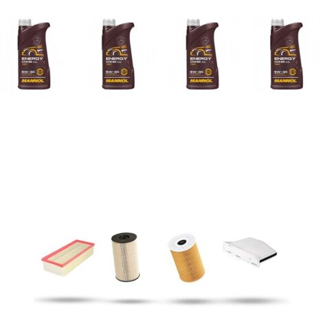 Kit tagliando 4 FILTRI e 4L OLIO compatibile con Vw Eos (1F7,1F9) 2.0 TDI 103kw Dal 2006 (1/5)