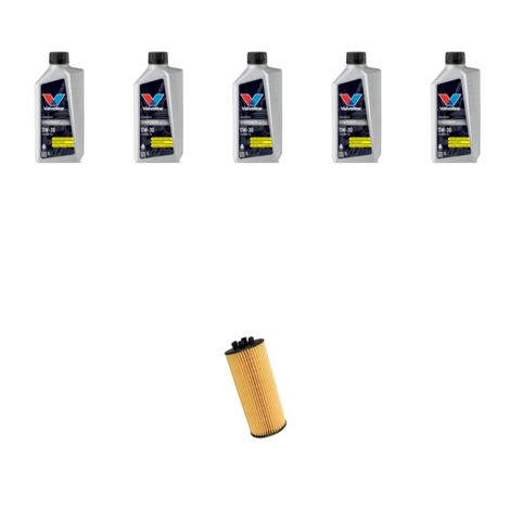 Kit filtro olio e 5L compatibile con bmw x1 (F48) 18d 110kw dal 2015 (1/3)