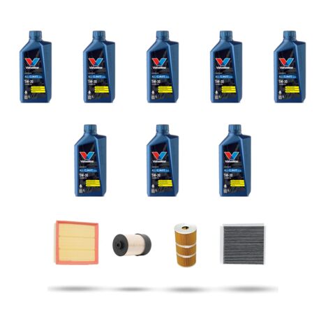 Kit tagliando 4 FILTRI e 8L OLIO compatibile con Renault Trafic III 1.6 Dci 103kw dal 2014 (1/5)