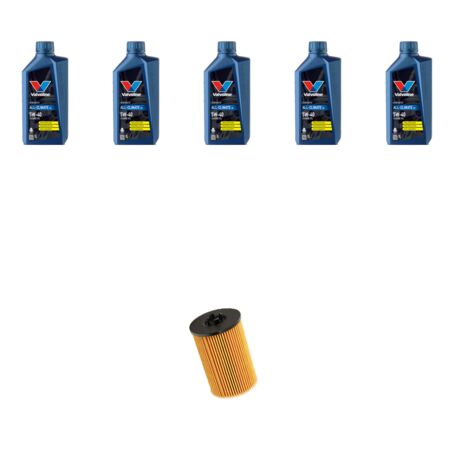 Kit filtro olio e 5L compatibile con Seat Leon III 2.0 TDI 130kw Dal 2016 (1/3)