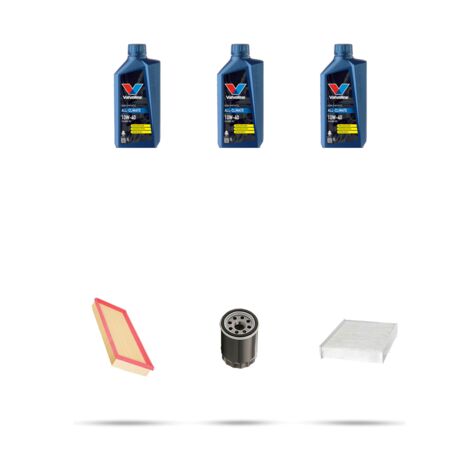 Kit tagliando 3 FILTRI e 3L OLIO compatibile con Peugeot 108 1.0 VTI 51kw Dal 2014 (1/5)