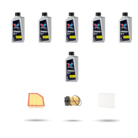 Kit tagliando 3 FILTRI e 6L OLIO compatibile con Volvo XC60 II 2.0 T5 187kw Dal 2017 (1/4)