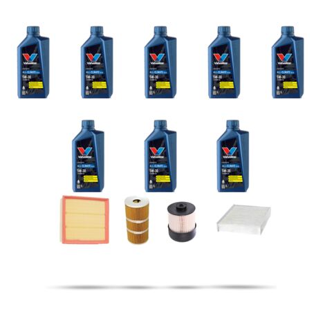 Kit tagliando 4 FILTRI e 8L OLIO compatibile con Nissan NV300 (X82) 1.6 DCI 92KW Dal 2016 (1/5)