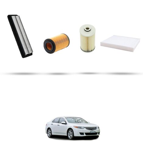 Kit tagliando 4 filtri compatibile con Honda Accord VIII 2.2 132kw dal 2009 (1/5)
