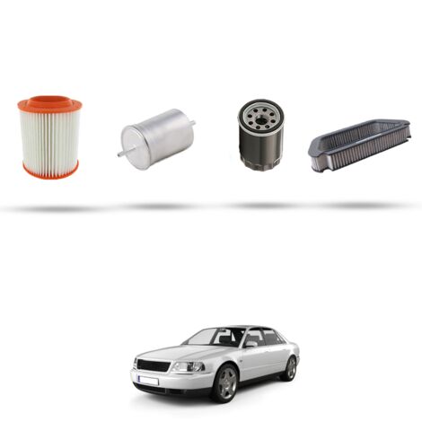 Kit Tagliando 4 filtri compatibile con Audi A8 (4E) 3.0 V6 162kw dal 2003 (1/5)