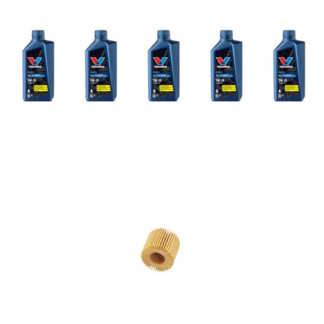 Kit filtro olio e 5L compatibile con Toyota C-HR 2.0 109kw Dal 2016 (1/3)