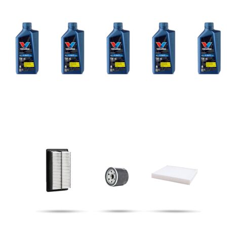 Kit tagliando 3 FILTRI e 5L OLIO compatibile con Hyundai Santa Fe III 2.4 MPI 129kw dal 2012 (1/5)