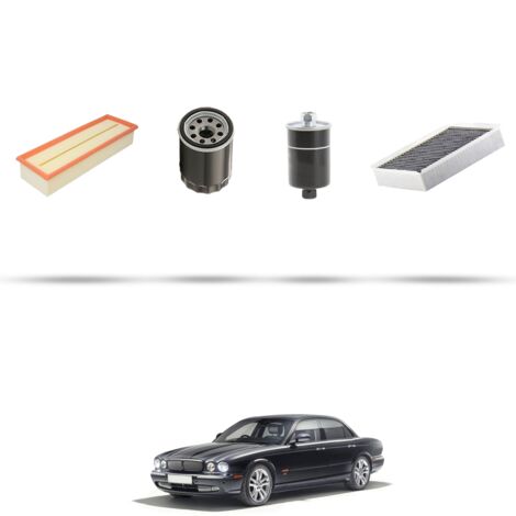 Kit tagliando 4 filtri compatibile con Jaguar XJ (X350) 4.2 v8 219kw dal 2003 (1/5)
