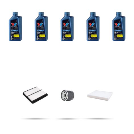 Kit tagliando 3 FILTRI e 5L OLIO compatibile con Kia Sorento II (XM) 2.4 VVT 128kw dal 2009 (1/5)
