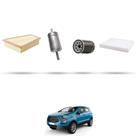 Kit tagliando 3 filtri compatibile con Ford Ecosport 1.6 16v Ti-VCT 90kw dal 2012 (1/5)