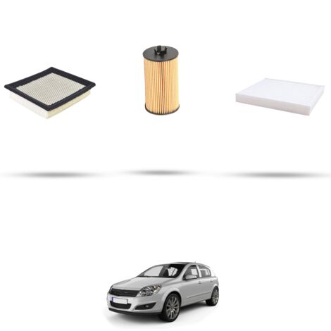 Kit tagliando 3 filtri compatibile con Opel Astra H ,GTC,SW 1.6 16v Turbo 132kw Dal 2007 (1/4)
