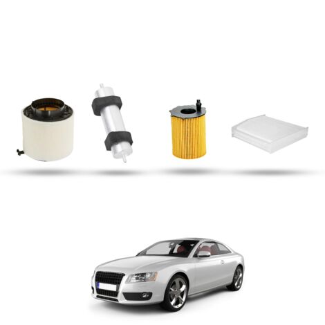 Kit Tagliando 4 filtri compatibile con Audi A5 (8T3,8F7,8TA) 3.0 tdi 160kw dal 2015 (1/5)