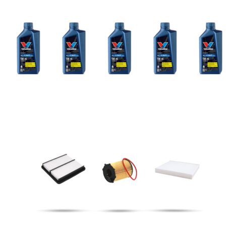 Kit tagliando 3 FILTRI e 5L OLIO compatibile con Kia Sorento II (XM) 2.4 LPG 126kw dal 2010 (1/5)