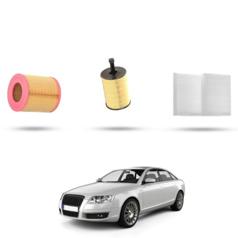 Kit Tagliando 3 filtri compatibile con Audi A6 II (C6) 2.0 tdi 125kw dal 2008 al 2011 (1/4)
