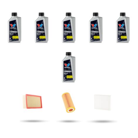 Kit tagliando 3 FILTRI e 6L OLIO compatibile con Vw Golf VII (5G1/BA5) 2.0 GTI 180kw Dal 2017 (1/5)