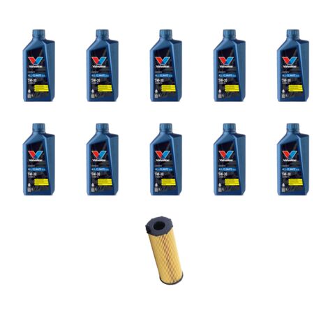 Kit filtro olio e 10L compatibile con Audi A8 (4E) 4.0 TDI 202kw dal 2003 (1/3)