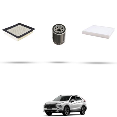 Kit tagliando 3 filtri compatibile con Mitsubshi Eclipse Cross (GK1W) 1.5 120kw Dal 2017 (1/4)
