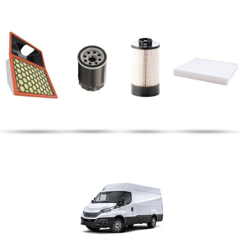 Kit tagliando 4 filtri compatibile con Iveco Daily VI 60C 15 3.0 E6 110KW dal 2016 (1/5)