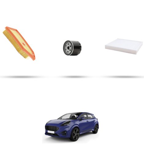 Kit tagliando 3 filtri compatibile con Ford Puma II 1.0 Ecoboost mHEV 92kw dal 2019 (1/4)