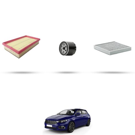 Kit tagliando 3 filtri compatibile con Fiat Tipo II 1.5 T4 96kw dal 2022 (1/4)