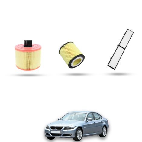 Kit Tagliando 3 filtri compatibile con BMW Serie 3 (E90,E91,E92,E93) 325xi 160kw dal 2005 (1/4)