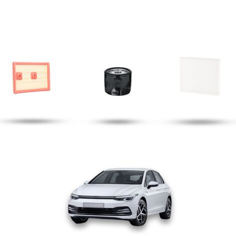 Kit tagliando 3 filtri compatibile con Vw Golf VIII 1.4 GTE Plug-in-Hybrid 180Kw dal 2020 (1/4)