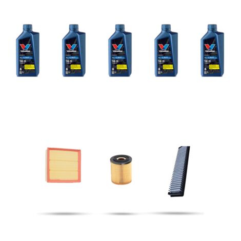Kit tagliando 3 FILTRI e 5L OLIO compatibile con Mini Cooper 1.6 85kw dal 2001 (1/5)