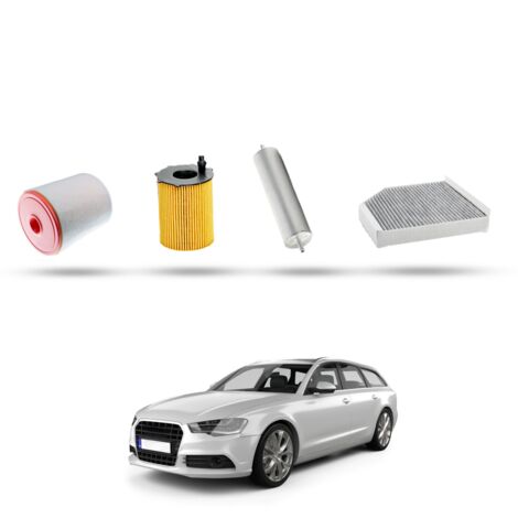 Kit Tagliando 4 filtri compatibile con Audi A6 (C7) 3.0 tdi 235kw dal 2014 (1/5)