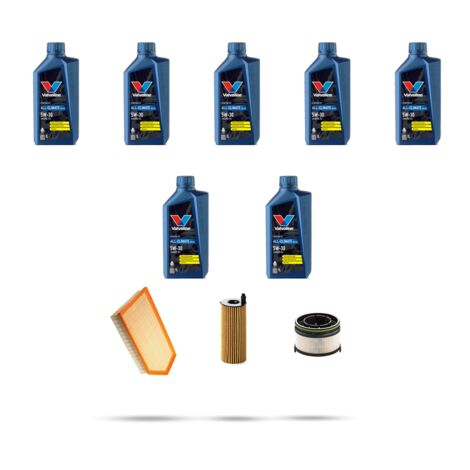 Kit tagliando 3 FILTRI e 7L OLIO compatibile con Mercedes Classe GLE (W167) 350de 225kw Dal 2020 (1/5)