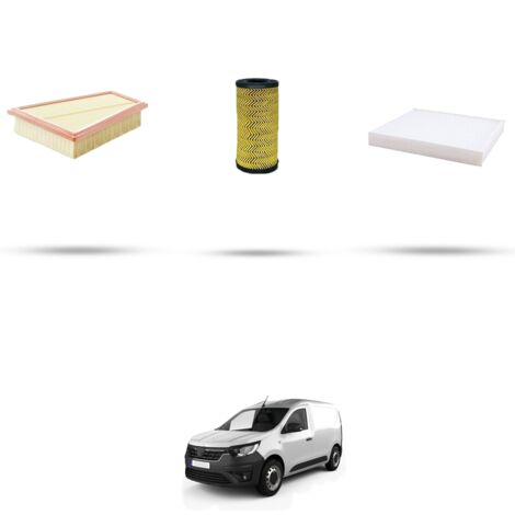 Kit tagliando 3 filtri compatibile con Renault Express 1.5 Blue Dci 70kw Dal 2021 (1/4)
