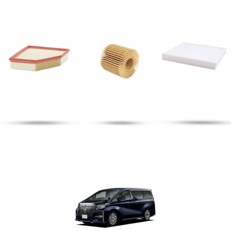 Kit tagliando 3 filtri compatibile con Toyota Alphard 3.5 221kw Dal 2018 (1/4)