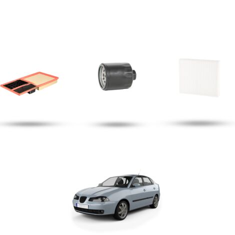 Kit tagliando 3 filtri compatibile con Seat Cordoba III 1.4 16v 63kw dal 2006 al 2009 (1/4)