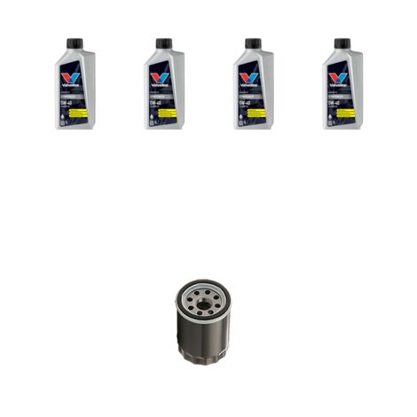 Kit filtro olio e 4L compatibile con Renault Clio III 2.0 16V 102kw Dal 2006 (1/3)