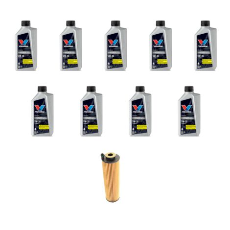 Kit filtro olio e 9L compatibile con Mercedes Classe GLE (W167) 53 AMG 320kw Dal 2018 (1/3)