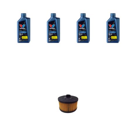 Kit filtro olio e 4L compatibile con Dacia Sandero II 1.0 Tce 74kw dal 2019 (1/3)