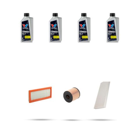 Kit tagliando 3 FILTRI e 4L OLIO compatibile con Mini Cooper II Clubman 1.6 S. Turbo 147kw Dal 2010 (1/5)