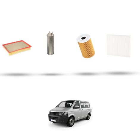 Kit tagliando 4 filtri compatibile con Vw Transporter 2.0 TDI (7E,7F) 103Kw dal 2009 al 2015 (1/5)