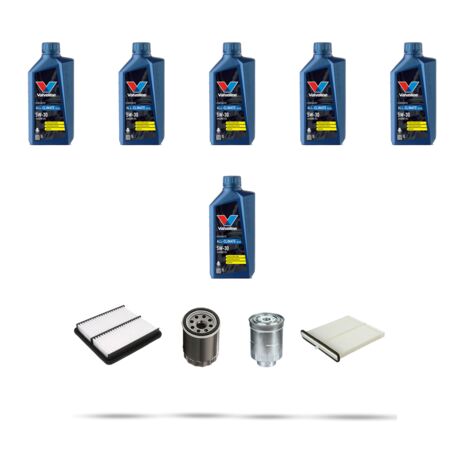 Kit tagliando 4 FILTRI e 6L OLIO compatibile con Mazda CX-5 (KF) 2.2 Skyactiv-D 129kw dal 2017 (1/5)