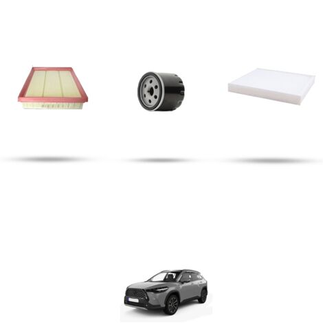 Kit tagliando 3 filtri compatibile con Toyota Corolla Cross 1.8 VVTI 103Kw Dal 2023 (1/4)