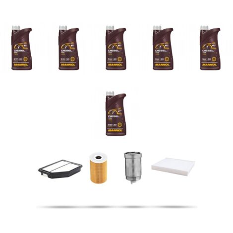 Kit tagliando 4 FILTRI e 6L OLIO compatibile con Kia Carens IV 1.7 CRDI 100kw dal 2015 (1/5)