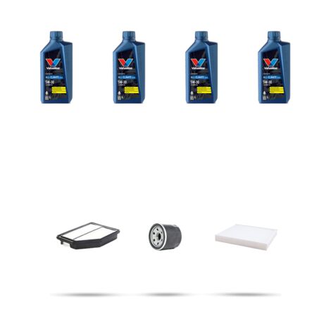Kit tagliando 3 FILTRI e 4L OLIO compatibile con Kia Carens IV 2.0 MPI 112kw dal 2014 (1/5)