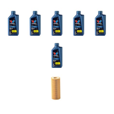 Kit filtro olio e 6L compatibile con Volvo XC70 2.4 T 154Kw dal 2002 al 2007 (1/3)