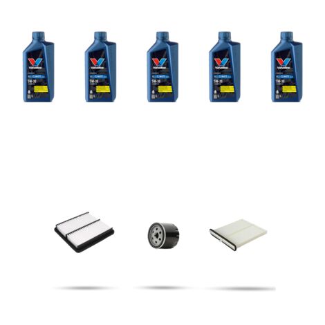 Kit tagliando 3 FILTRI e 5L OLIO compatibile con Mazda CX-5 (KF) 2.0 Skyactiv-G 118kw dal 2017 (1/5)
