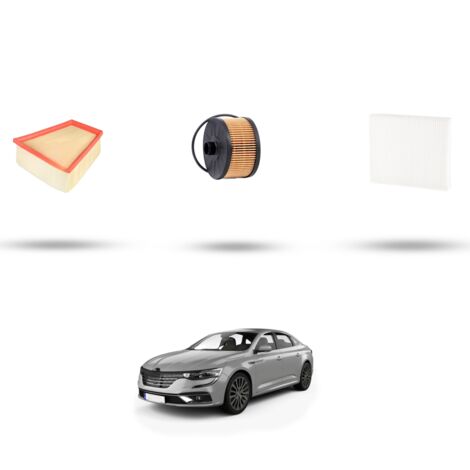 Kit tagliando 3 filtri compatibile con Renault Talisman 1.3 Tce 117kw Dal 2019 (1/4)