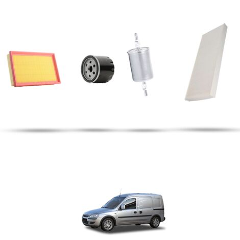 Kit tagliando 4 filtri compatibile con Opel Combo B 1.6 CNG 69kw Dal 2005 (1/5)