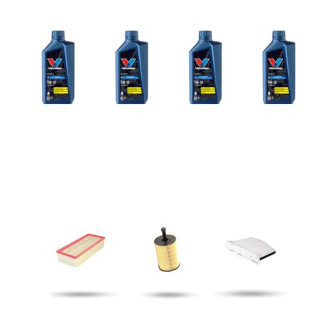 Kit tagliando 3 FILTRI e 4L OLIO compatibile con Seat Altea / Altea XL / Freetrack 1.9 TDI 77kw dal 2004 (1/5)