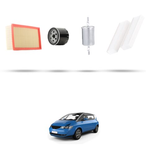 Kit tagliando 4 filtri compatibile con Renault Avantime 2.0 16V Turbo 120Kw dal 2001 al 2003 (1/5)